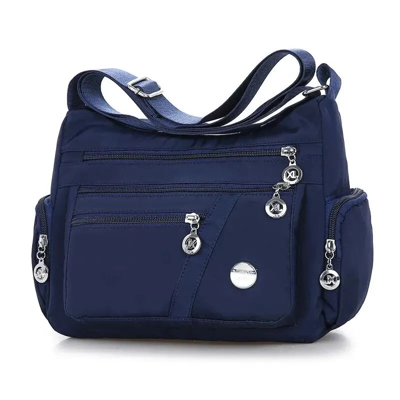 Women Nylon Waterproof Bag Messenger Bags For Lady Crossbody Large Capacity
