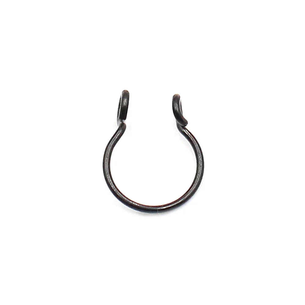 2 Sizes U Shaped Fake Nose Rings