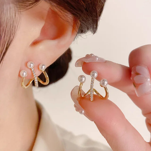 Upscale Gold Earrings