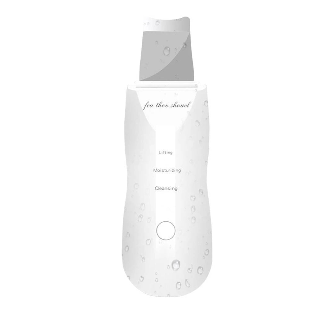 Electric Ultrasonic Skin Scrubber Vibration Face Spatula