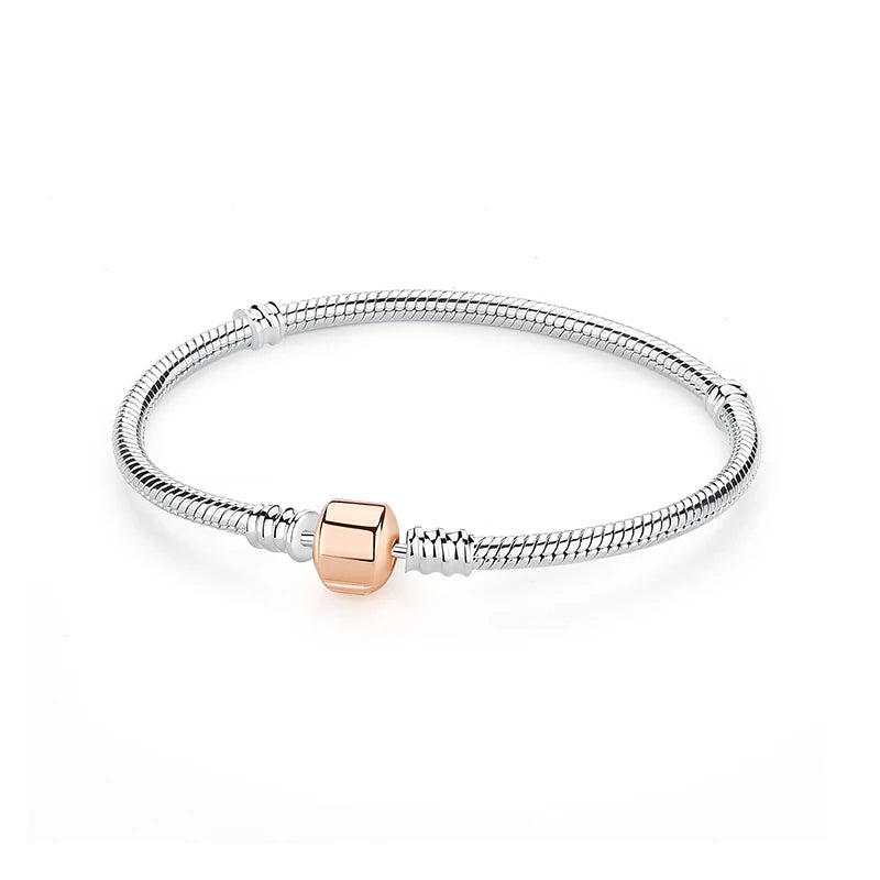 Original 925 Sterling Silver Bracelets Bangles Love