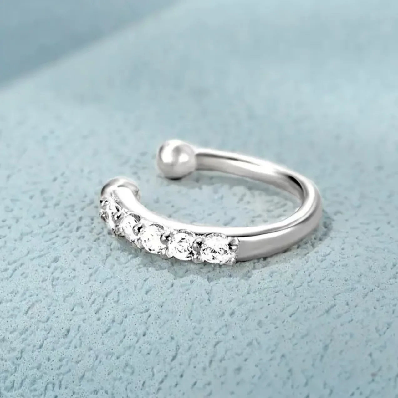1pc Trendy Bohemian Summer Style False Nose Rings