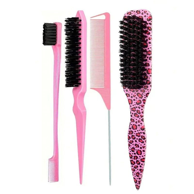 Bristle Slick Back Hair Brush – Sleek Ponytails, Buns & Smooth Finishes