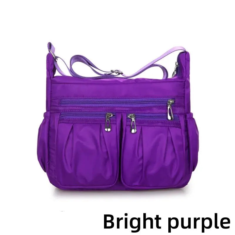 Women Nylon Waterproof Bag Messenger Bags For Lady Crossbody Large Capacity