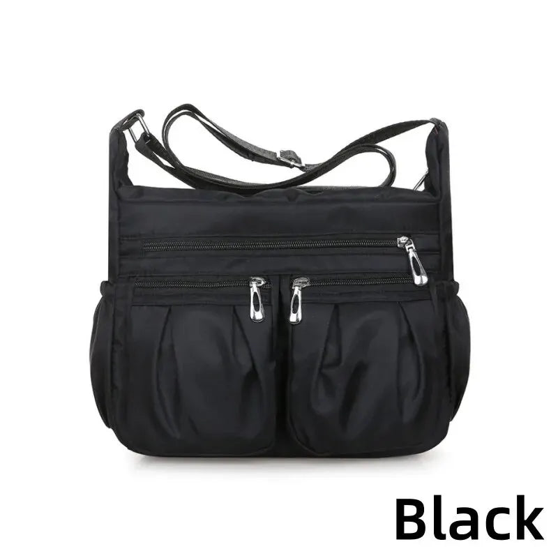 Women Nylon Waterproof Bag Messenger Bags For Lady Crossbody Large Capacity