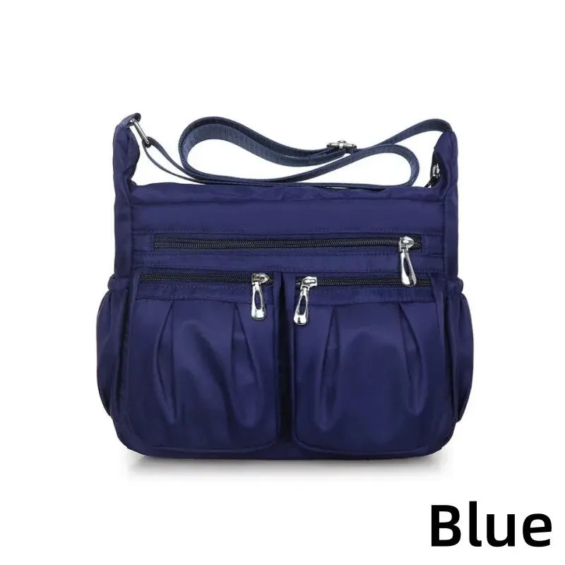 Women Nylon Waterproof Bag Messenger Bags For Lady Crossbody Large Capacity