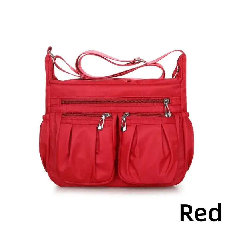 Women Nylon Waterproof Bag Messenger Bags For Lady Crossbody Large Capacity