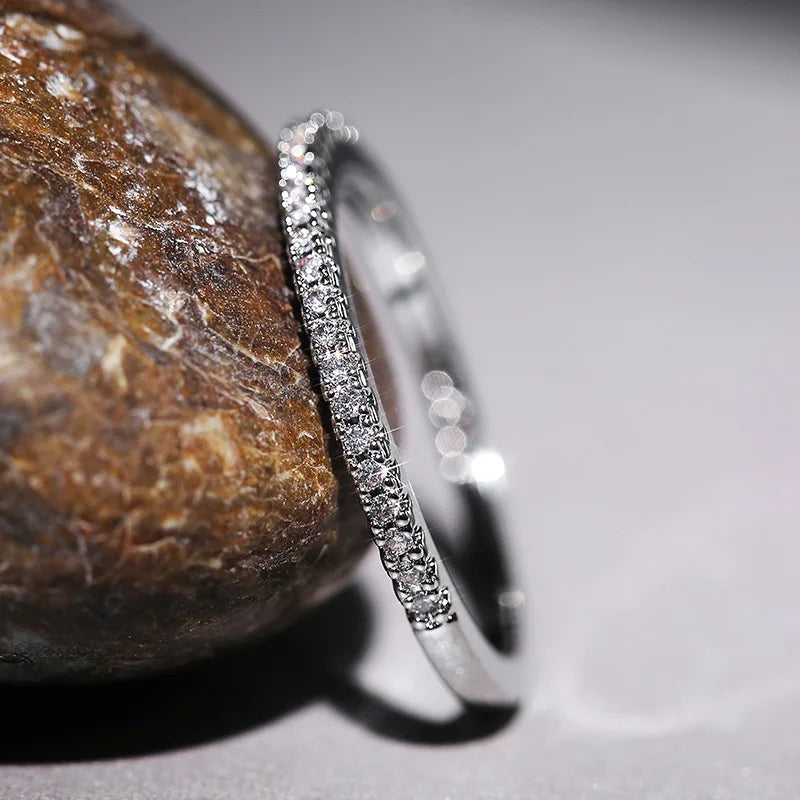 Huitan New Minimalist Thin Rings