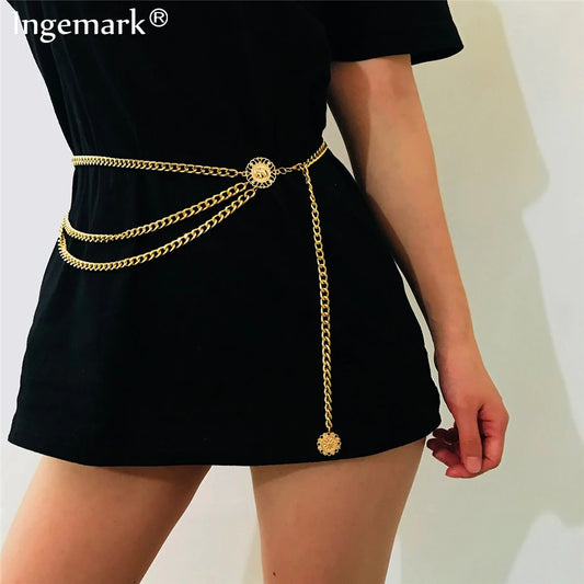 Multilayer Bikini Waist Belt – Beach Body Chain