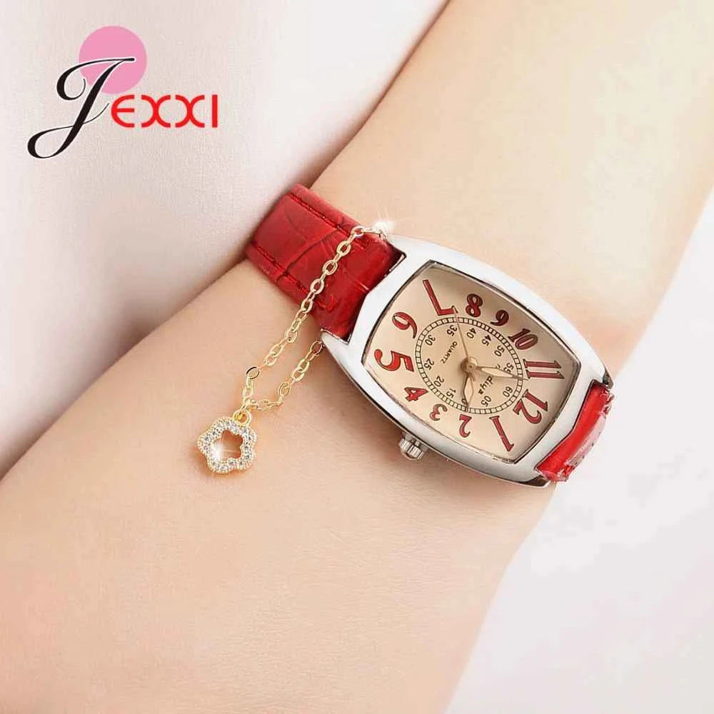Wide Use Jewelry For Women 925 Sterling Silver Collection With Watch Necklace Bracelet Beautifully Gift For Female Accessory