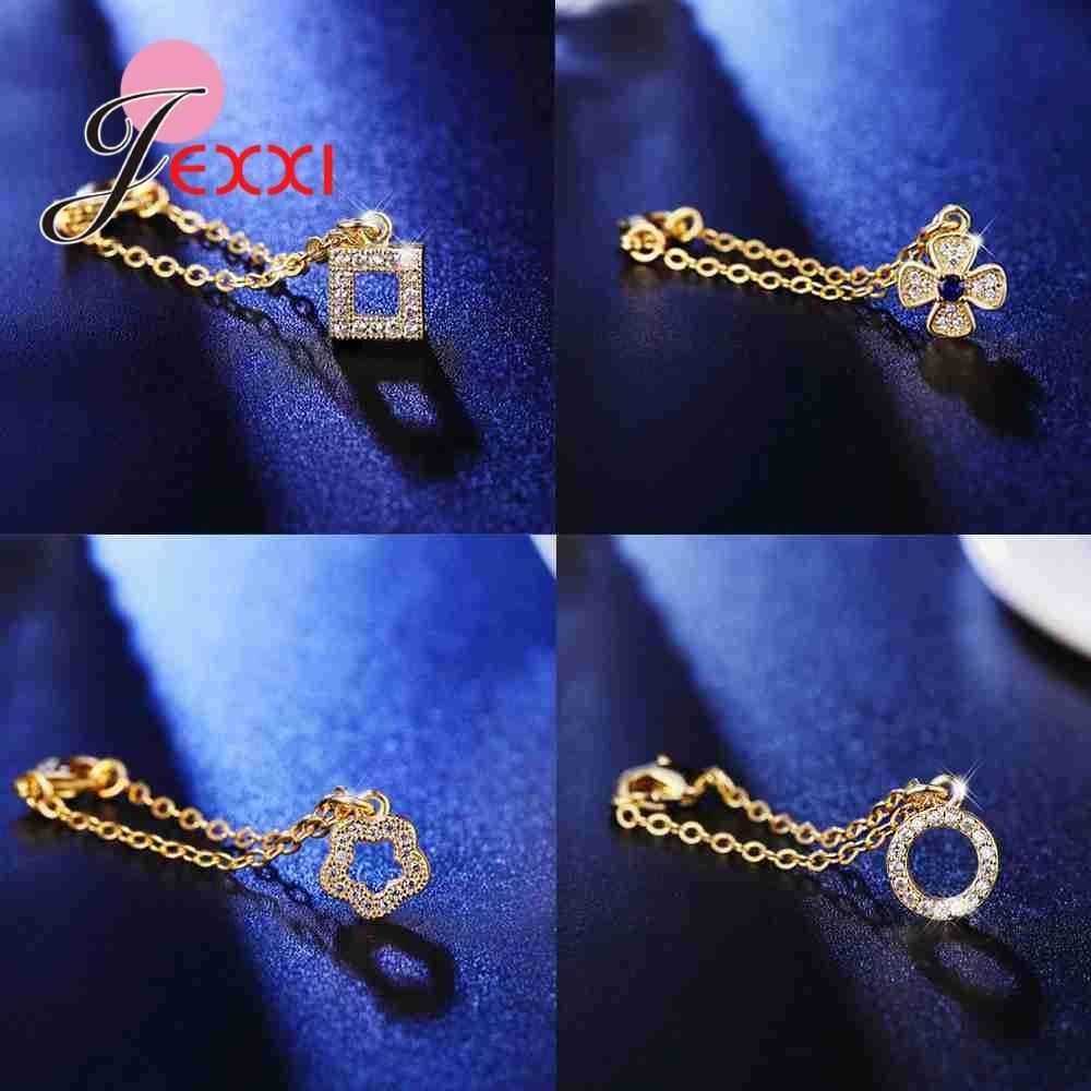 Wide Use Jewelry For Women 925 Sterling Silver Collection With Watch Necklace Bracelet Beautifully Gift For Female Accessory