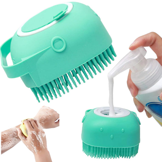 Silicone Shampoo Bath Brush Massage