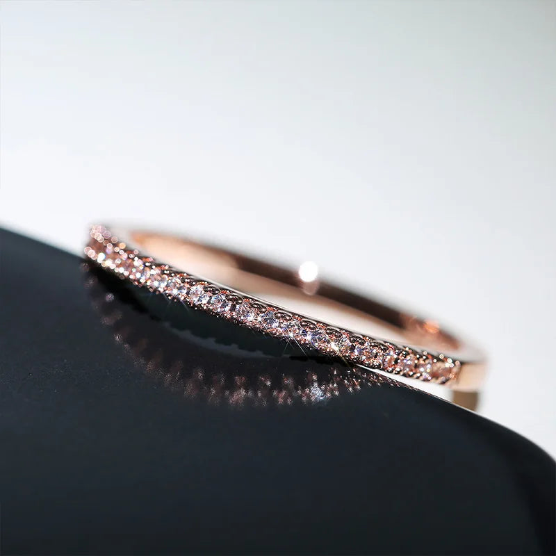 Huitan New Minimalist Thin Rings