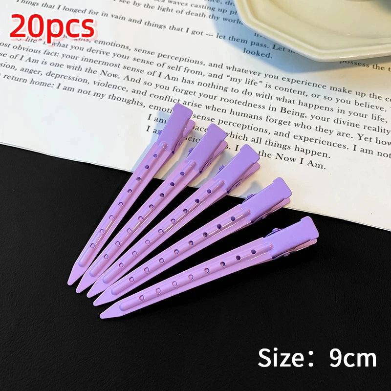 20/10Pcs Professional Salon Fixed Hair No Bend Hair Clip Hair Accessory