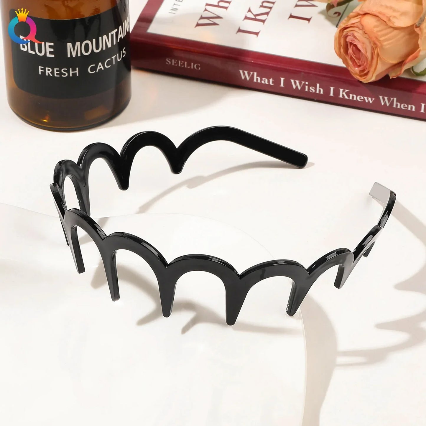 Wave Headbands for Women Fashion Acetate Toothed