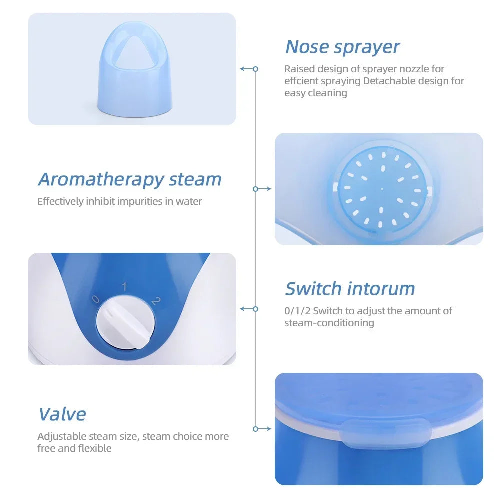 Face Steamer Facial Heating Sprayer Skin Moisturizing Pore Cleaner