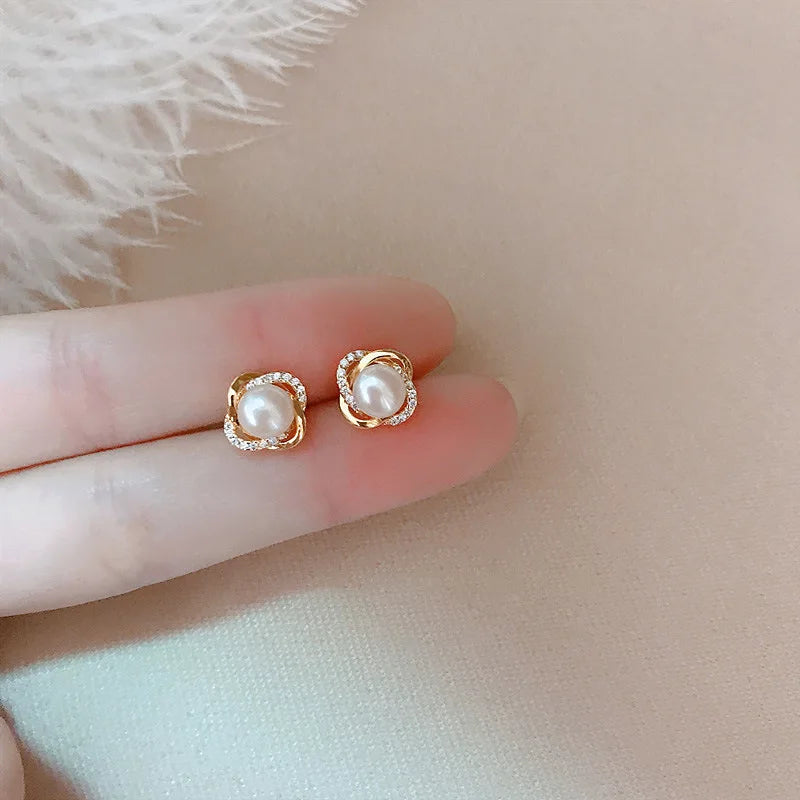 Upscale Gold Earrings