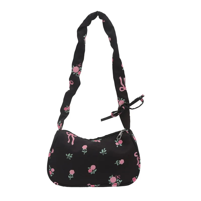 Women's Bags New Sweet Print Canvas Handbags