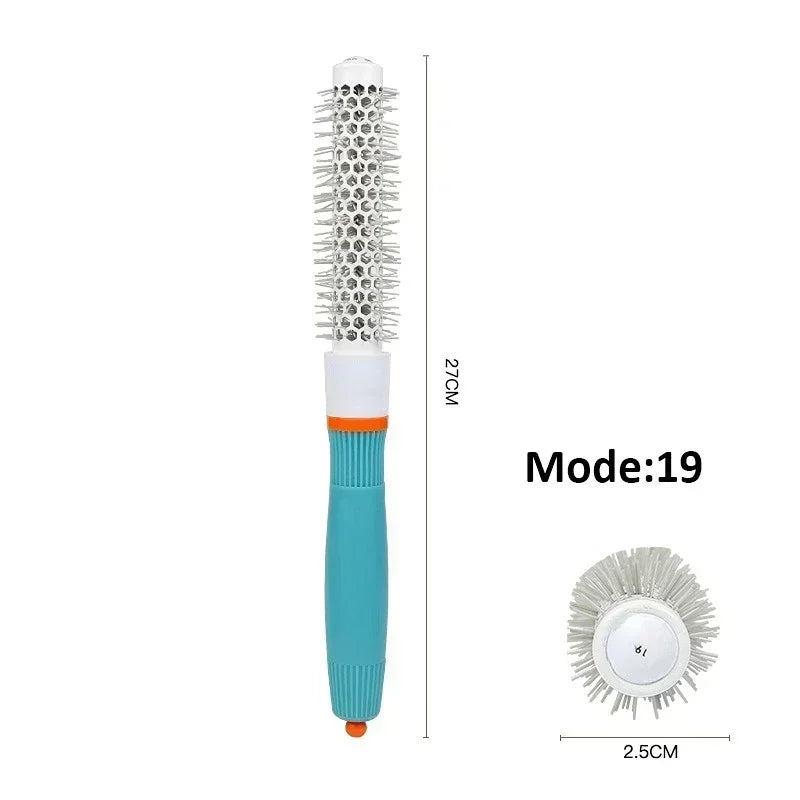 Professional Salon Hair Styling Brush Round Barrel Curly Hair Comb