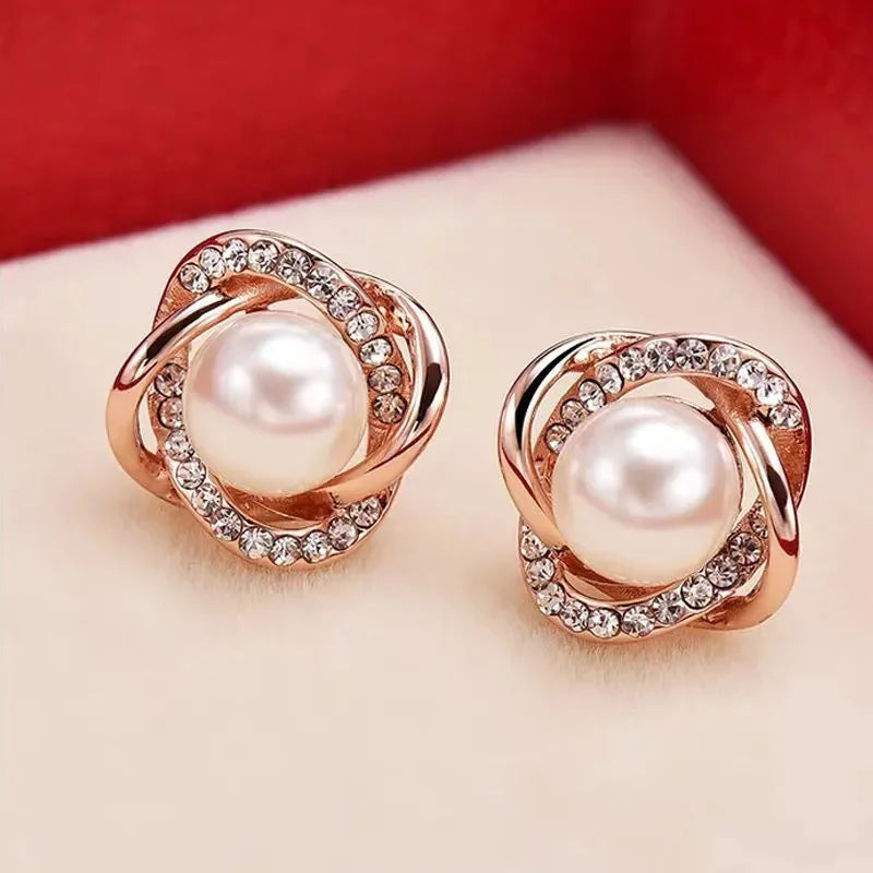 Upscale Gold Earrings