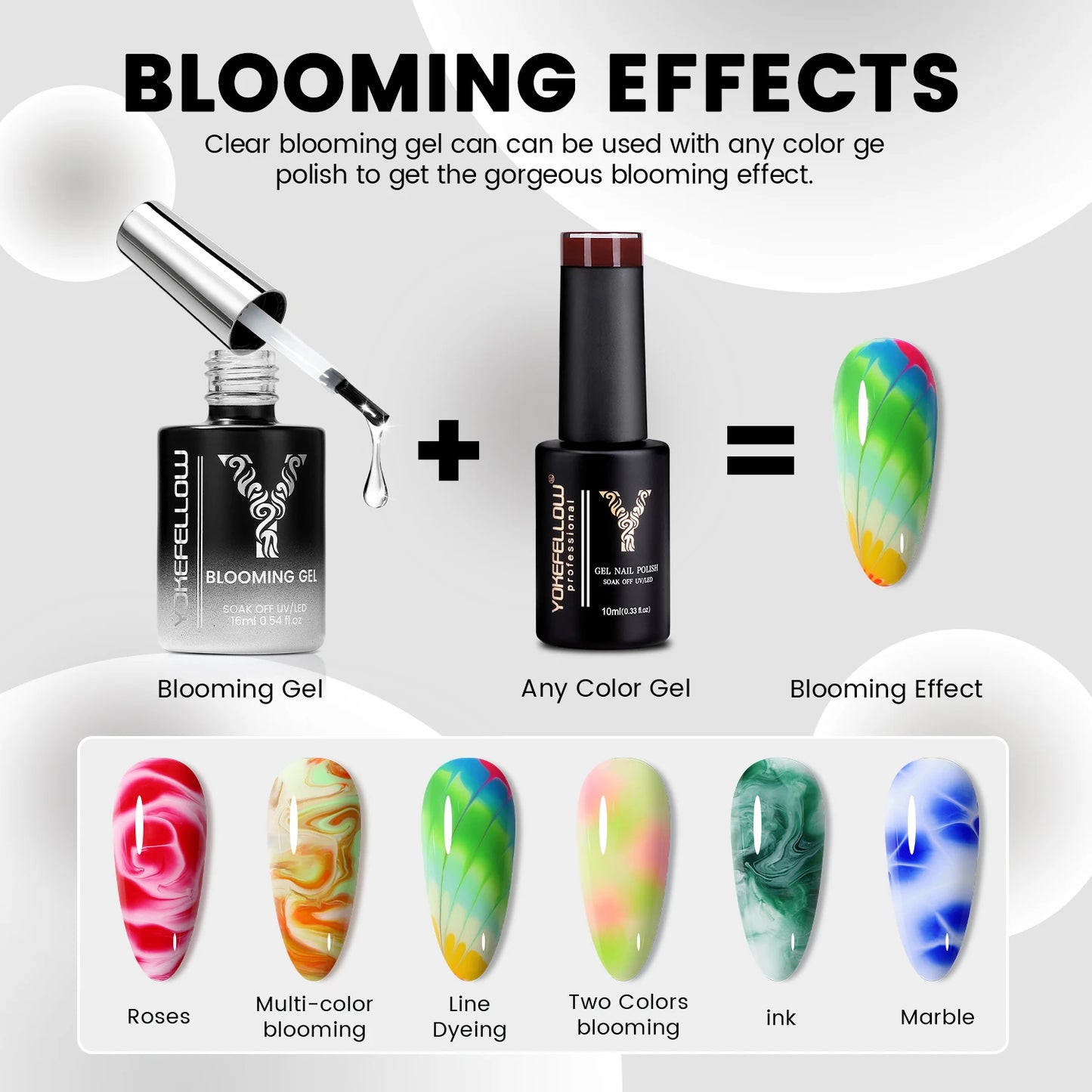 YOKEFELLOW Blooming Gel 16ml Clear