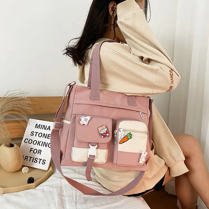 Women's Bag Korean Female Messenger Bag Large Capacity Shoulder Bags