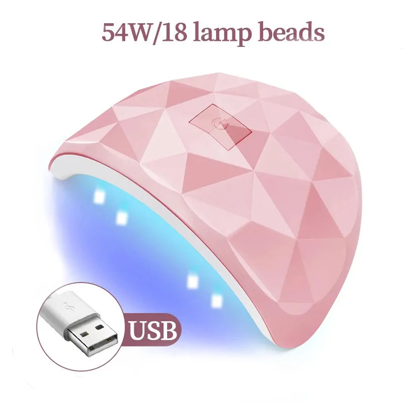 LULAA UV Nail Polish Lamp Gel Curing Polishing Lamp