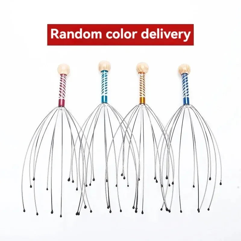 Octopus Head Massager Scratching Scalp Relaxation