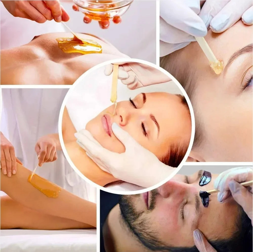 Woman Wooden Hair Removal Stick