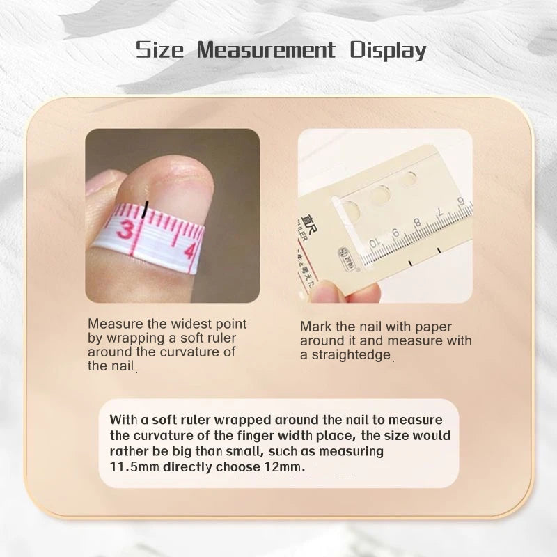 Handmade Fake Nails Press on Designs