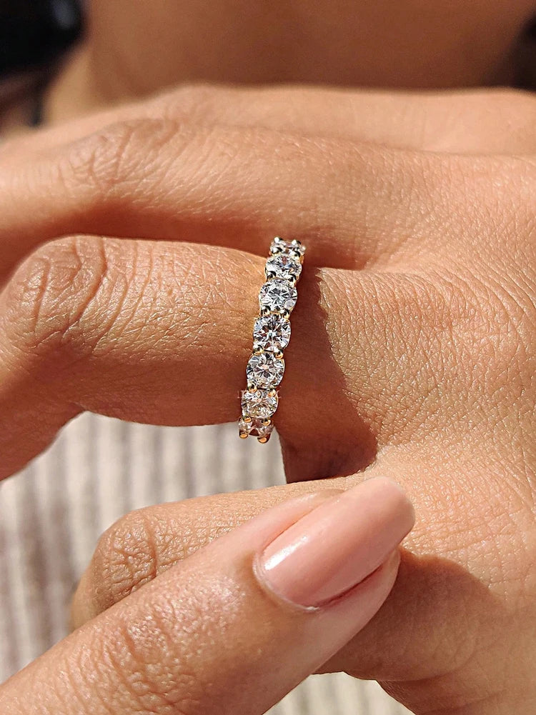 925 Sterling Silver Round Rings