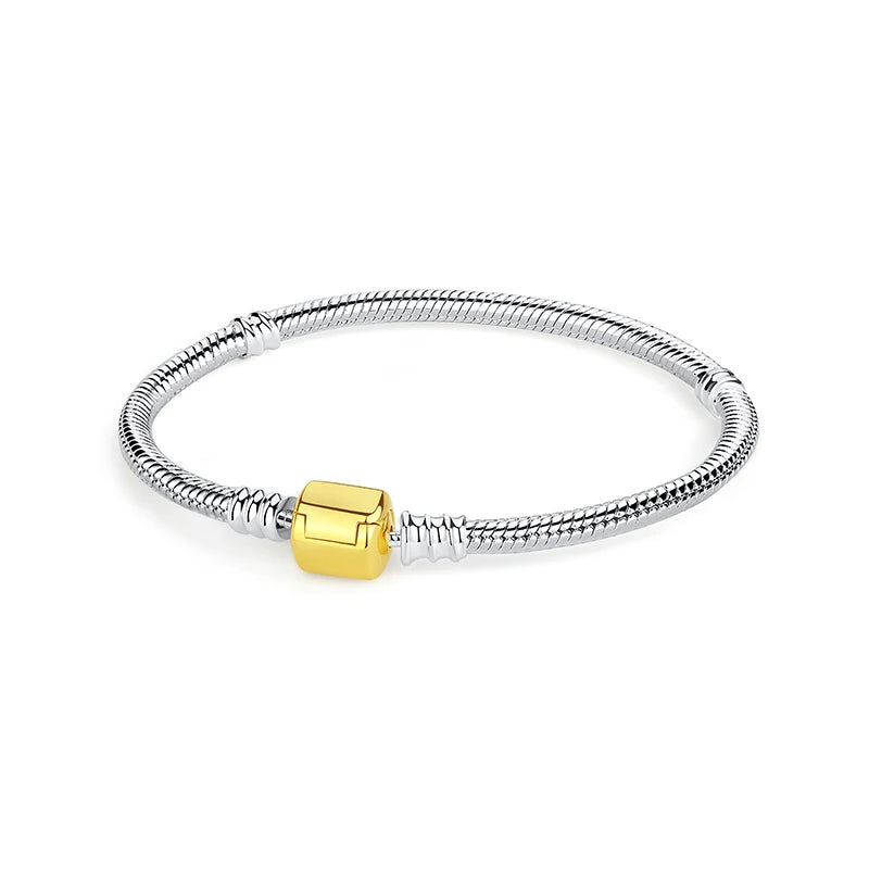 Original 925 Sterling Silver Bracelets Bangles Love