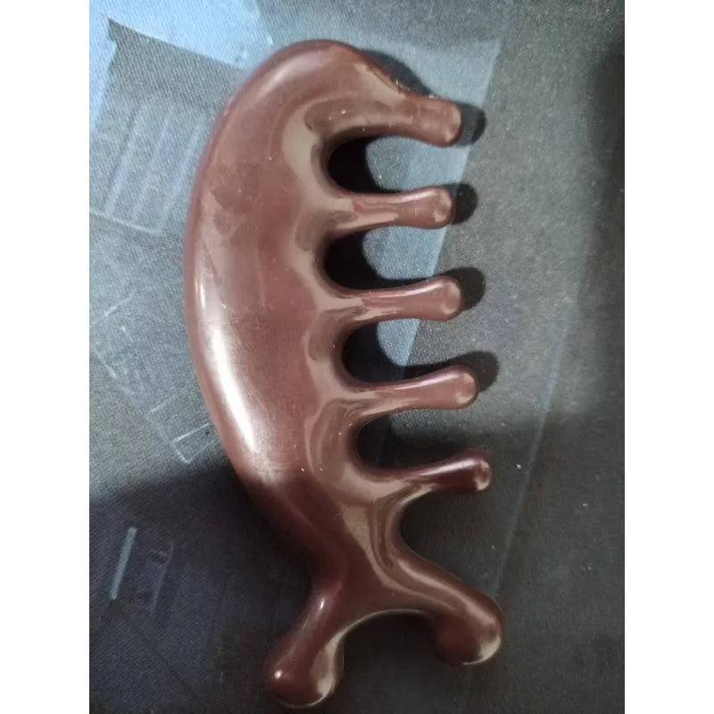 Gua Sha Massage Comb - Large-Toothed Facial Massager