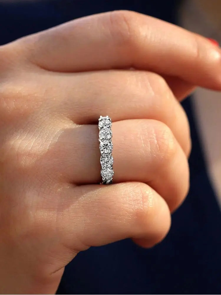 925 Sterling Silver Round Rings