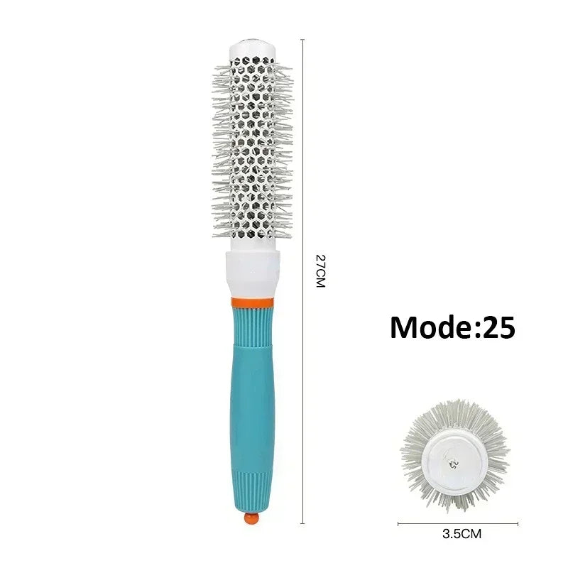 Professional Salon Hair Styling Brush Round Barrel Curly Hair Comb