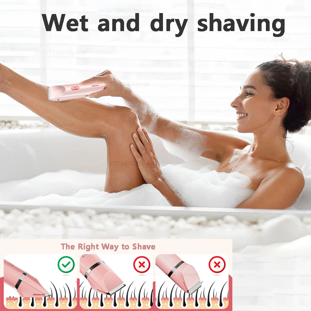 Women's Electric Body Shaver – Painless