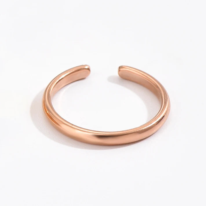3PCS Toe Rings for Women Adjustable Stainless Steel