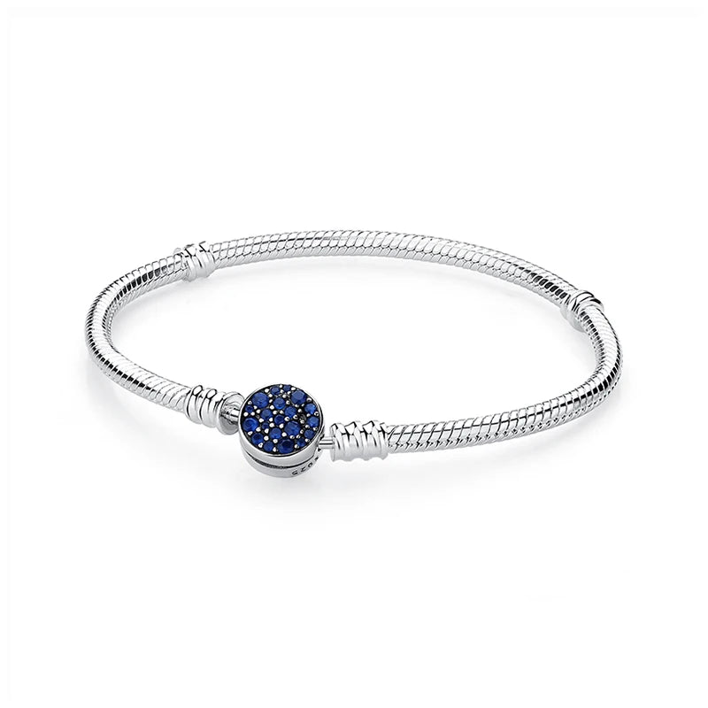 Original 925 Sterling Silver Bracelets Bangles Love