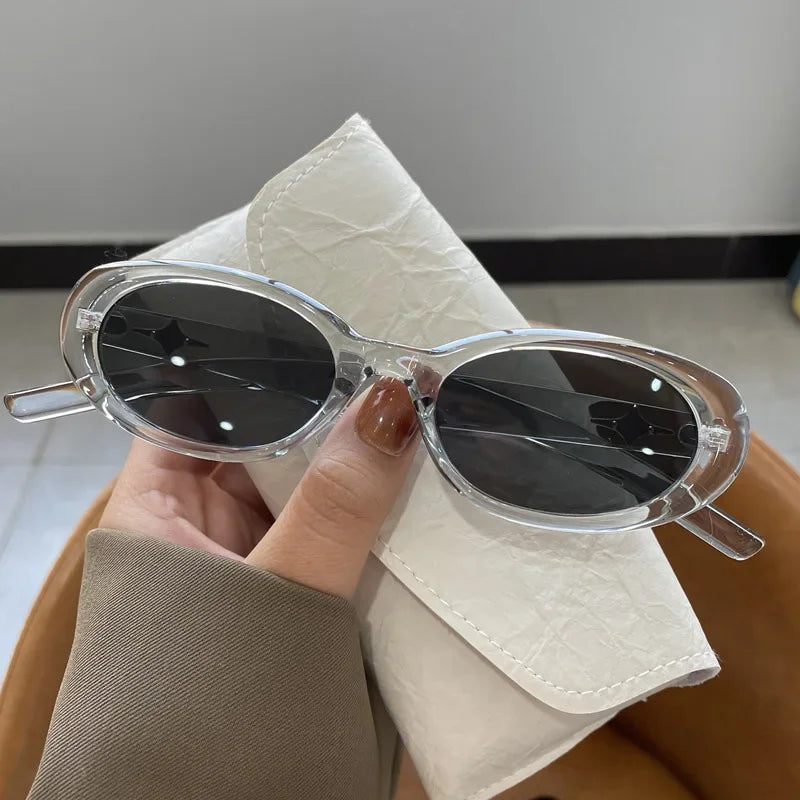 Retro Oval Sunglasses – Women's Fashion