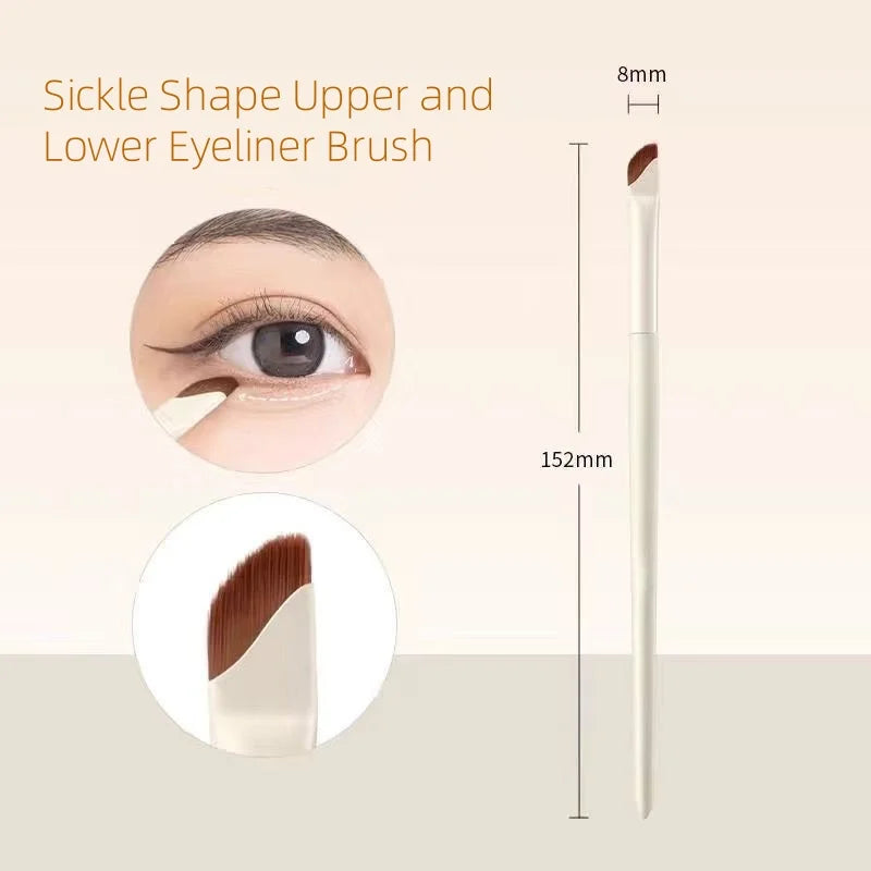 Eyeshadow Makeup Brushes Kit High Quality Eyeshadow Dot Blusher Nose Shadow Eyebrow Loose Powder Brush, Eye Make Up Brushes Tool