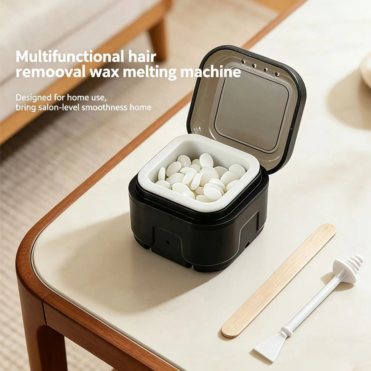Portable mini wax heater for hair removal