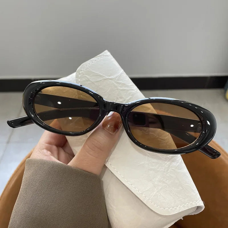 Retro Oval Sunglasses – Women's Fashion