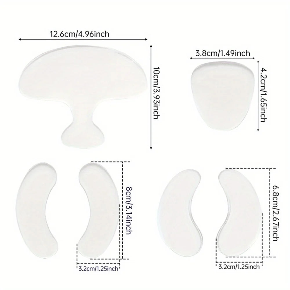 Silicone Anti-Wrinkle Face Patches