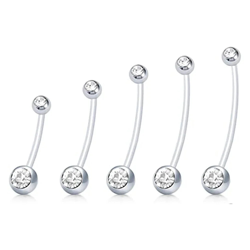 Pregnancy Belly Button Rings Long Bar Sport Maternity