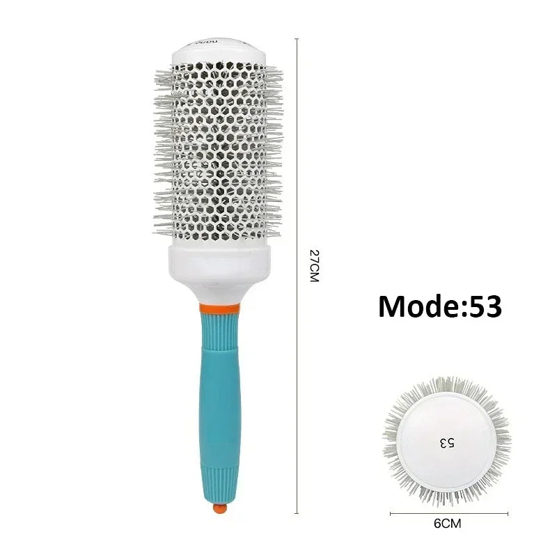 Professional Salon Hair Styling Brush Round Barrel Curly Hair Comb