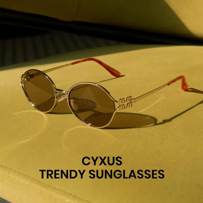 Retro Oval Sunglasses – 90s Style Women