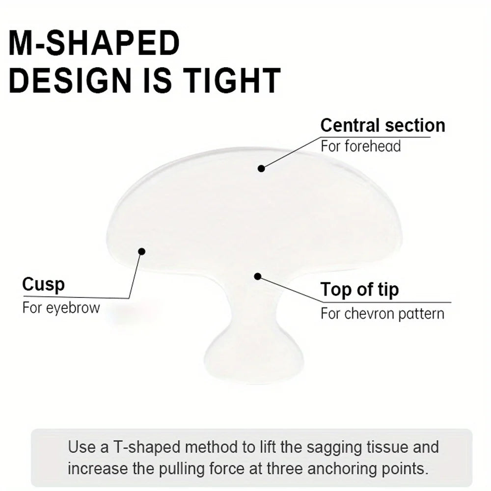 Silicone Anti-Wrinkle Face Patches