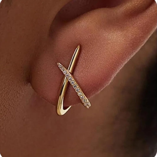 Gold Earrings for Women Trendy, 14K Gold Plated