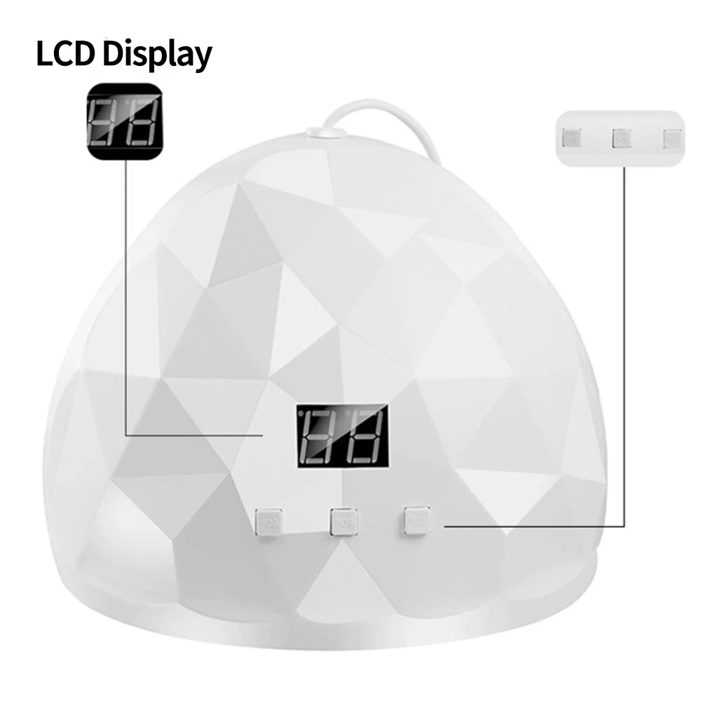 LULAA UV Nail Polish Lamp Gel Curing Polishing Lamp