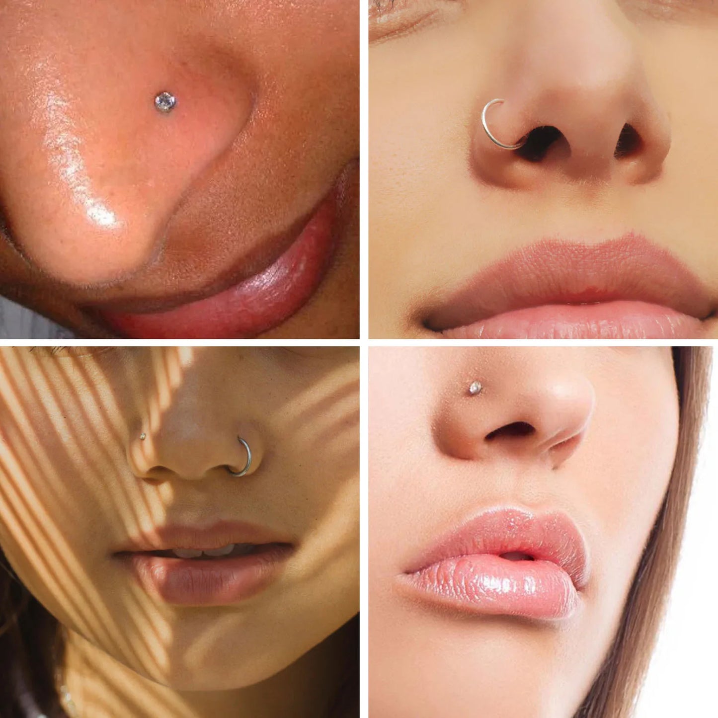 7pcs Nose Piercing Kit Nose Ring Piercing Kit, Nose Piercing Kit